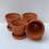 Thumbnail: Classic Terracotta Plants Pots & Saucers  F13/S11