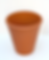 Thumbnail: Terracotta Long Tom Plant Pots 14cm W x 14cm H [ROS14]