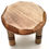 Thumbnail: Light Brown Milking Stool | Plant Stand - H - 17cm W - 20cm D -20cm