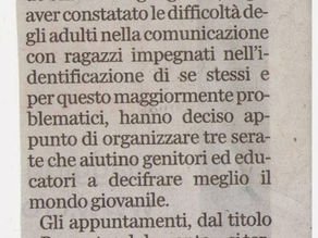 ARTICOLO da "L\'ARENA" 26 Settembre2014