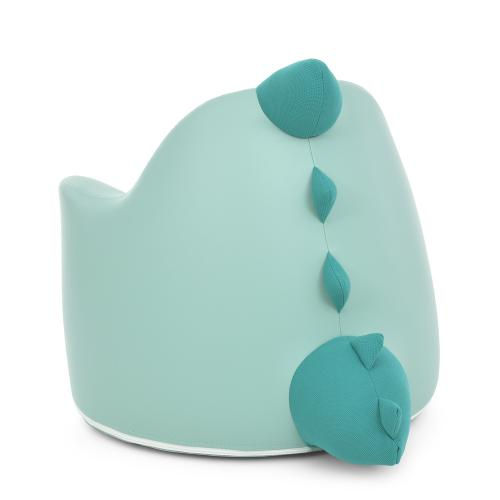 Прев'ю: Вид ззаді динозаврик Крісло-пуфик, Пуфік дитячий, кріселко для дітей купити у Вінницькій області, Калинівка