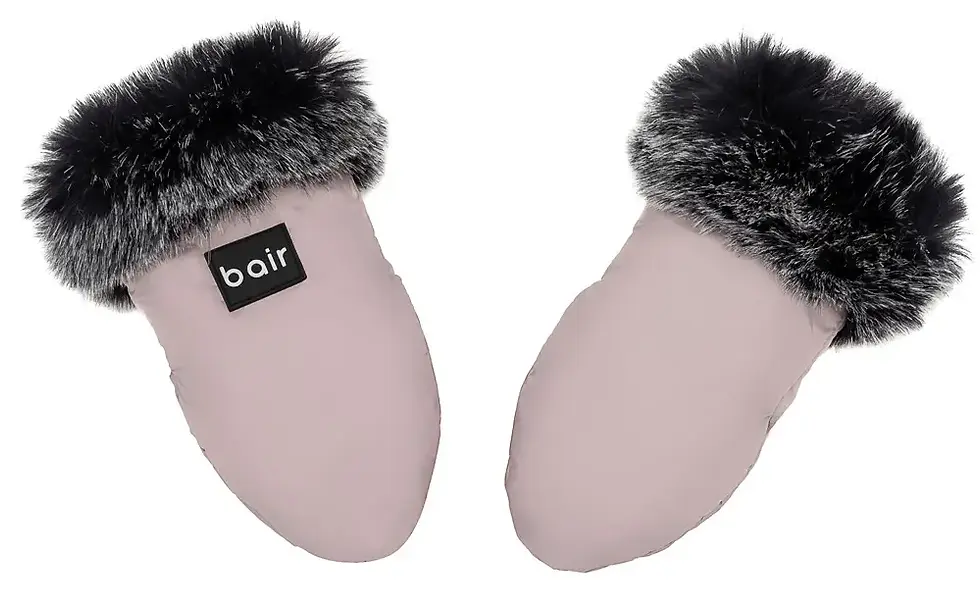 Прев'ю: Рукавиці Bair "Northmuff", пудрові, аксесуари до колясок, купити в Україні, Вінницька обл., Калинівка