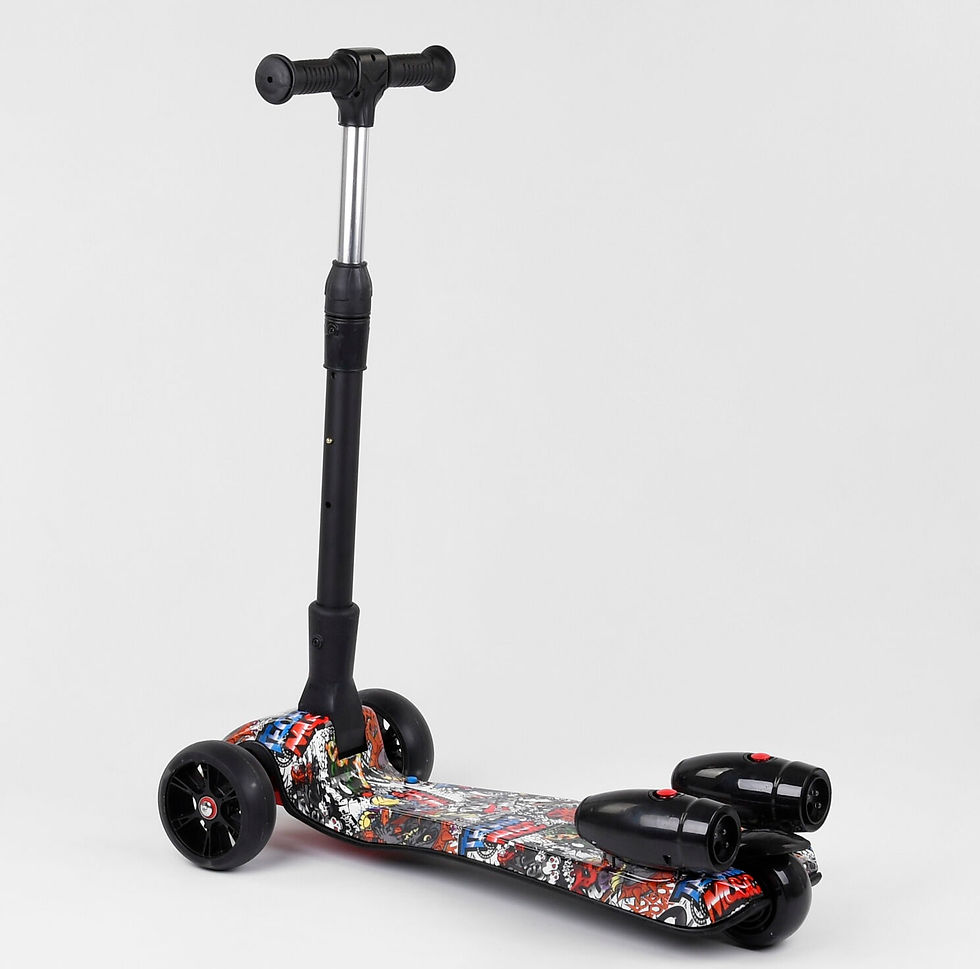 Прев'ю: Самокат з турбіною, димом і музикою Best Scooter MAXI