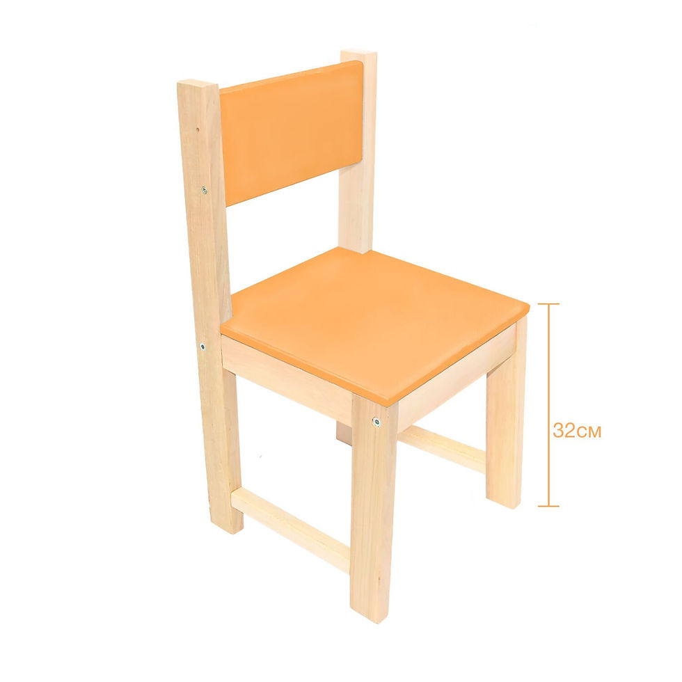 Прев'ю: Дерев'яний стільчик 32см