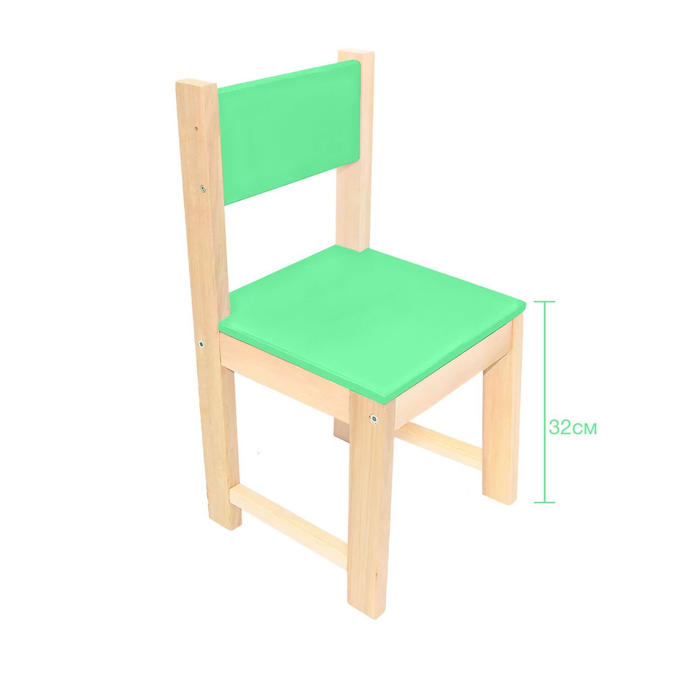 Прев'ю: Дерев'яний стільчик 32см