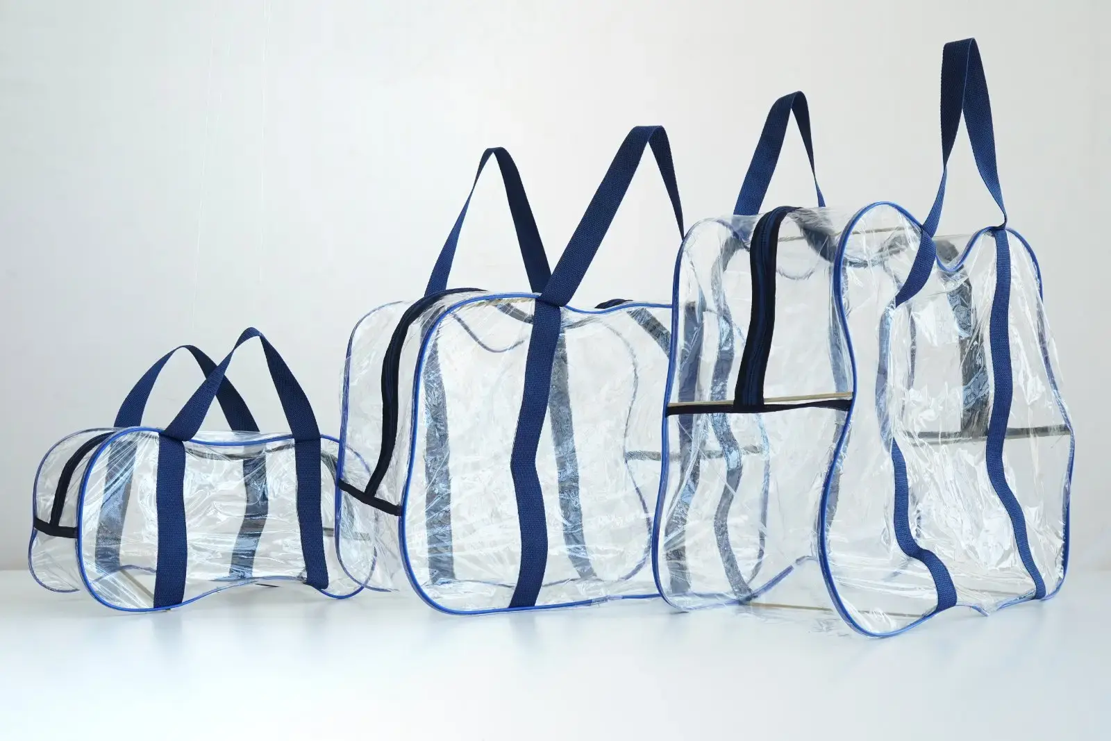 Набір прозорих сумок