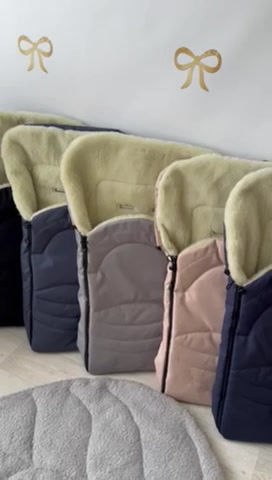 Прев'ю: Конверт на овчині в коляску та санки