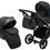 Прев'ю: Універсальна коляска 2в1 Adamex "Nola", чорна,  дитячий транспорт, купити в Україні, Вінницька обл., Калинівка