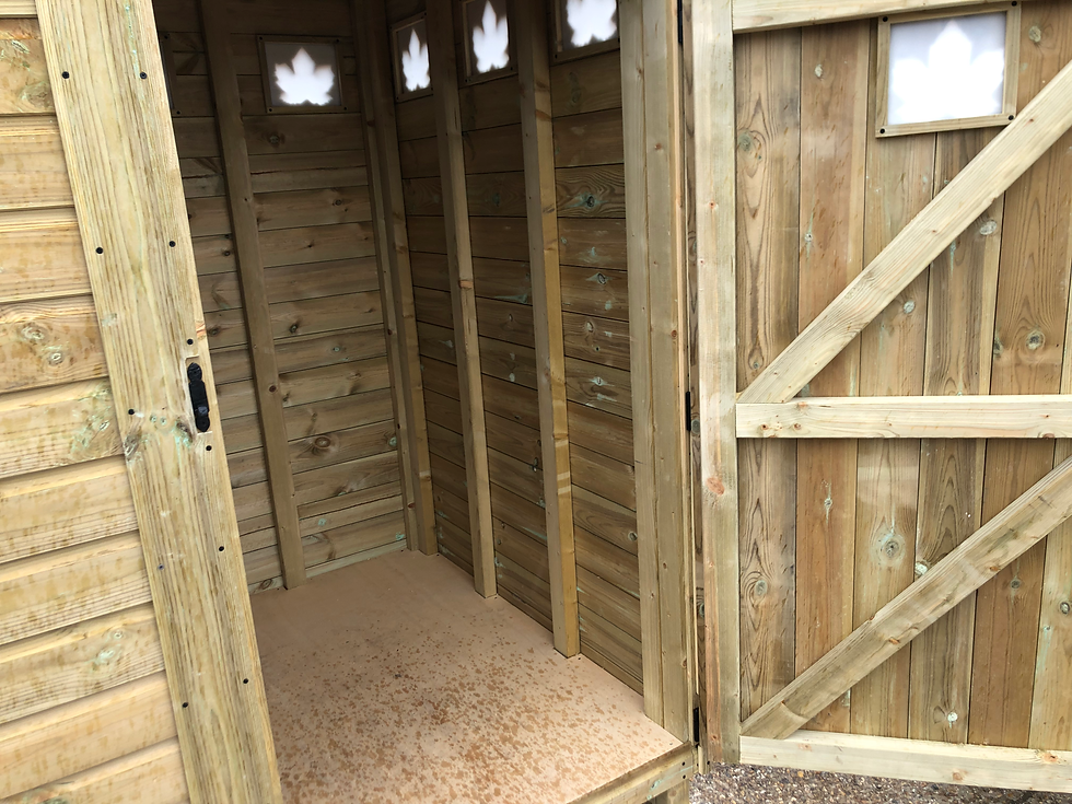 Miniatyrbild: Compost Toilet - Fully accessible disabled user size Wee Hoose