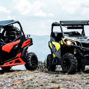Pour 2018, CAN AM complète sa gamme de SSV avec un modèle en 50". (137)