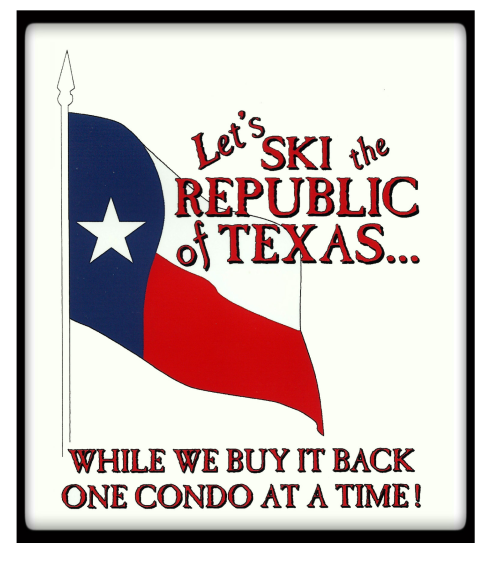 Thumbnail: Republic of Texas Ski Map Tee