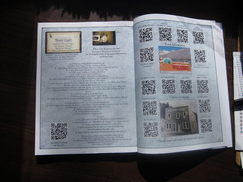 Thumbnail: Soft Cover- "Rainbows & Echoes" Printed Postcard Book