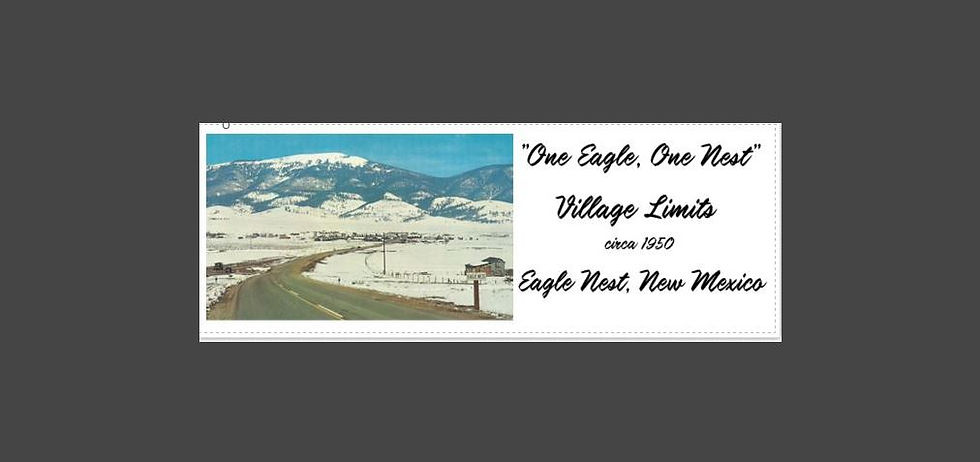 Thumbnail: "Village Limits circa 1950"