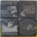 Laser Engraved Slate Coasters