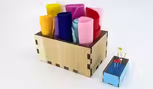 Create a customizable, laser-ready open box with precise finger joints for perfect press-fit assembly.