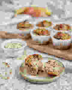 tahini muffins