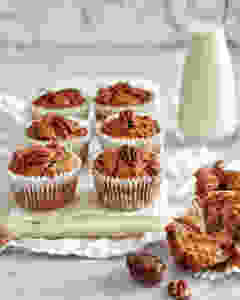 Pecan Chestnut Flour Muffins