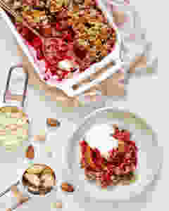 Nectarine and Raspberry Crumble Recipe