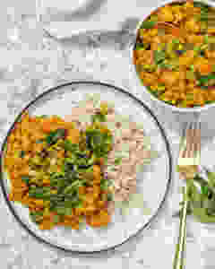 Turmeric Split Pea Butternut Stew