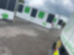 Welfare Clean providing welfare cabin cleaning services on-site during a railway blockade