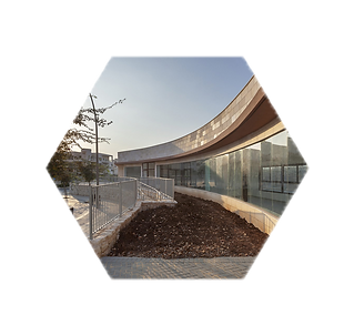 מבנה של מועדון הנוער במודעין