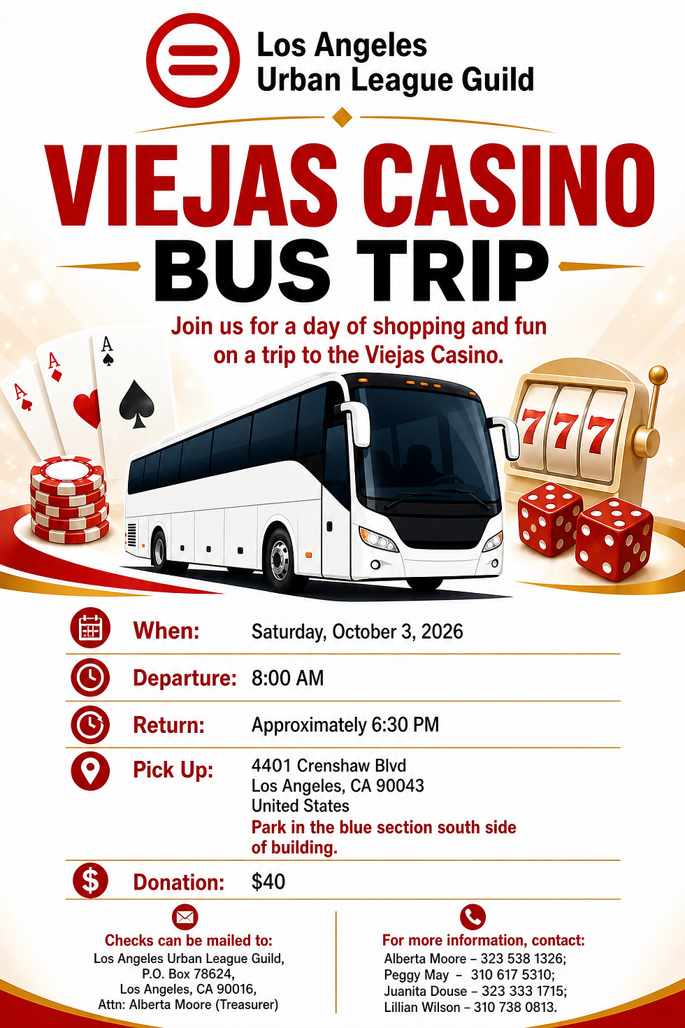LAULG Viejas Casino & Shopping Outlet Day