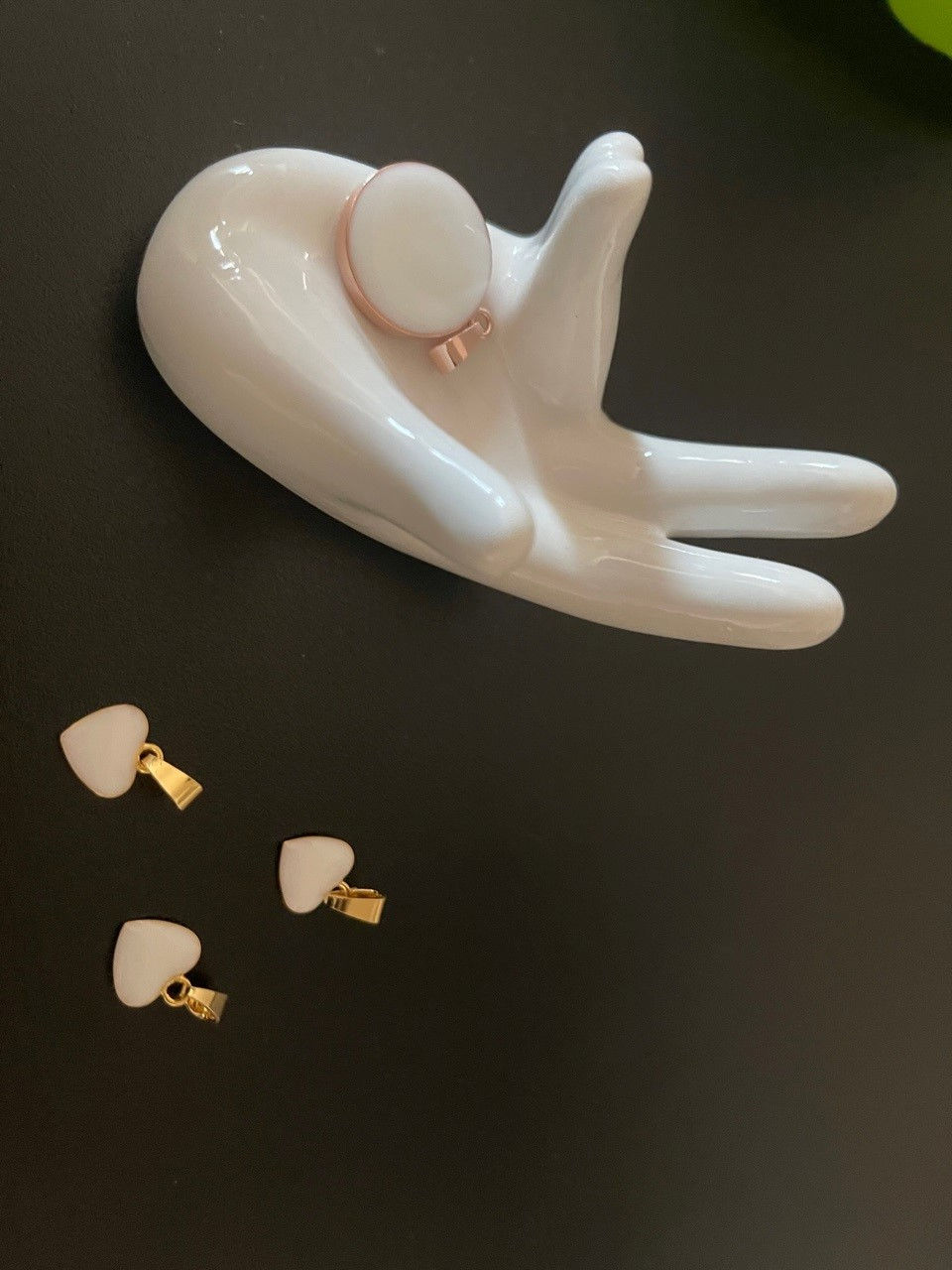 Miniaturbild: Taufkettenanhänger kleines Herz 3 Stilvarianten