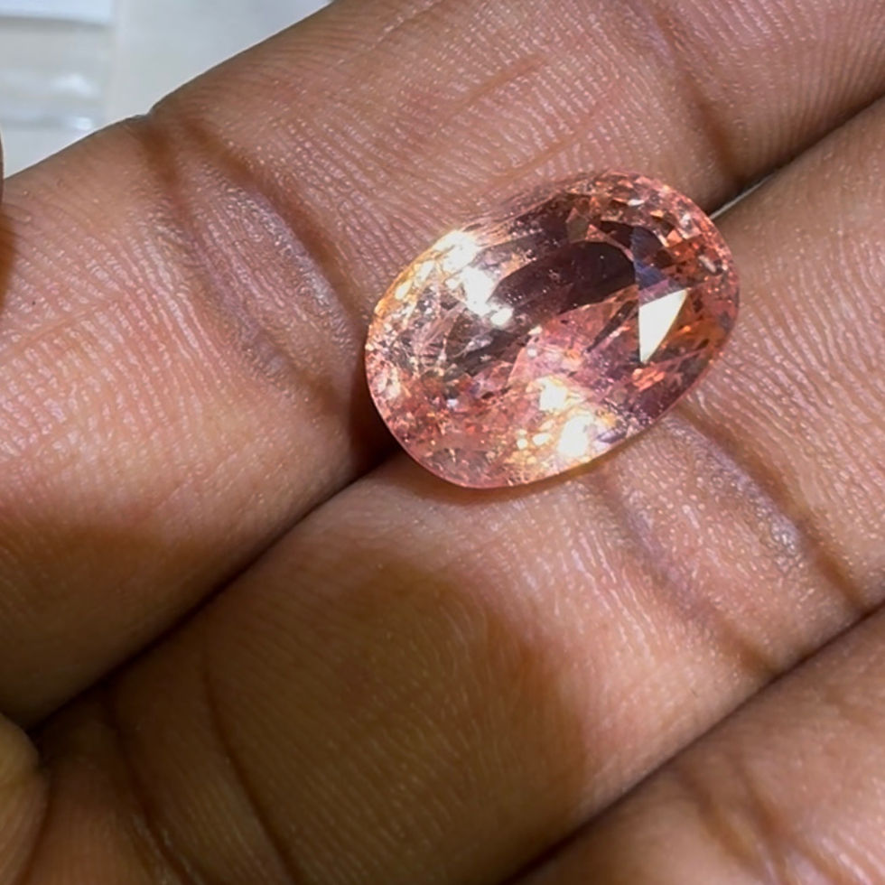 Rare Padparadscha Sapphire from Sri Lanka