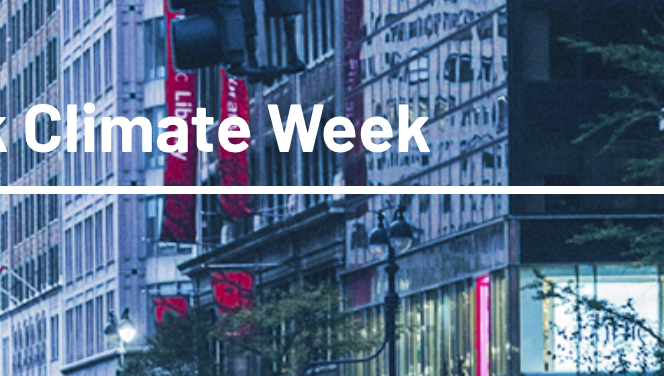 NEW YORK CLIMATE WEEK