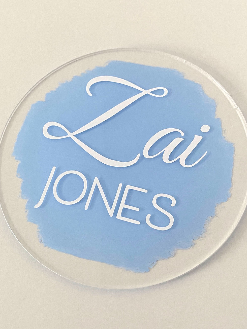 Name Acrylic Disc