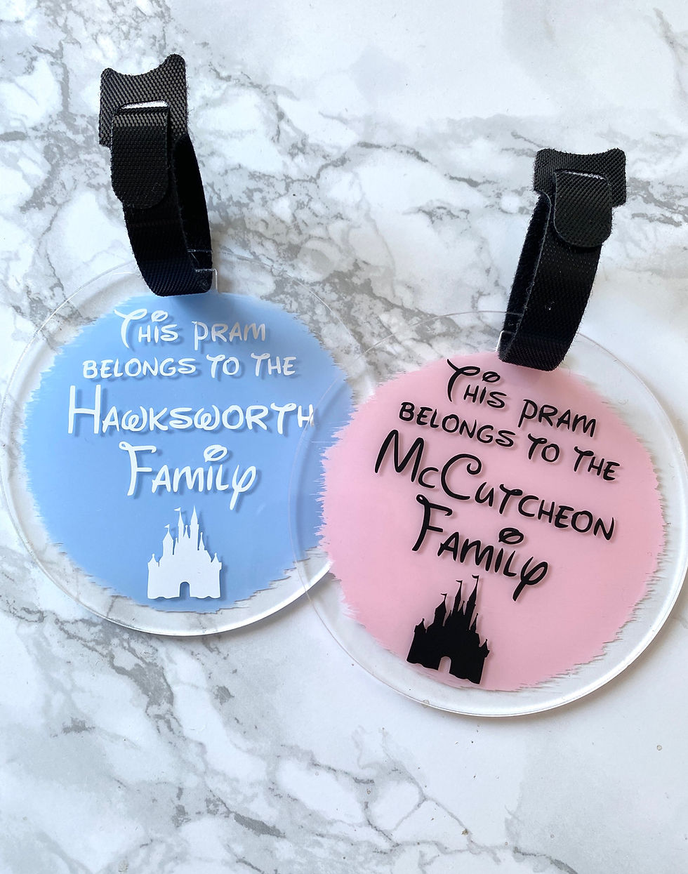 Thumbnail: Personalised Disney Style Pram Sign 