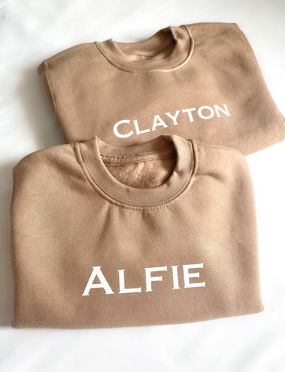 Thumbnail: Children's Jumper Personalised with Name in White - Multiple Colours