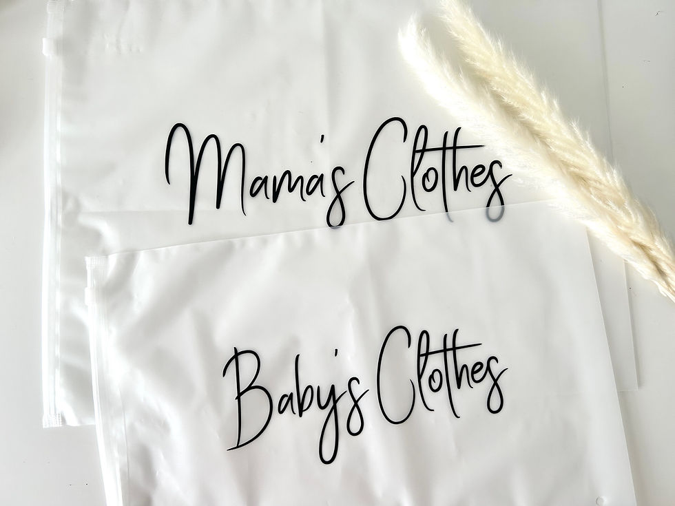 Baby Hospital Maternity Birth Organiser Bags l Mum To Be l Baby Shower Gift