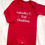 Thumbnail: Red Christmas Babygrow 