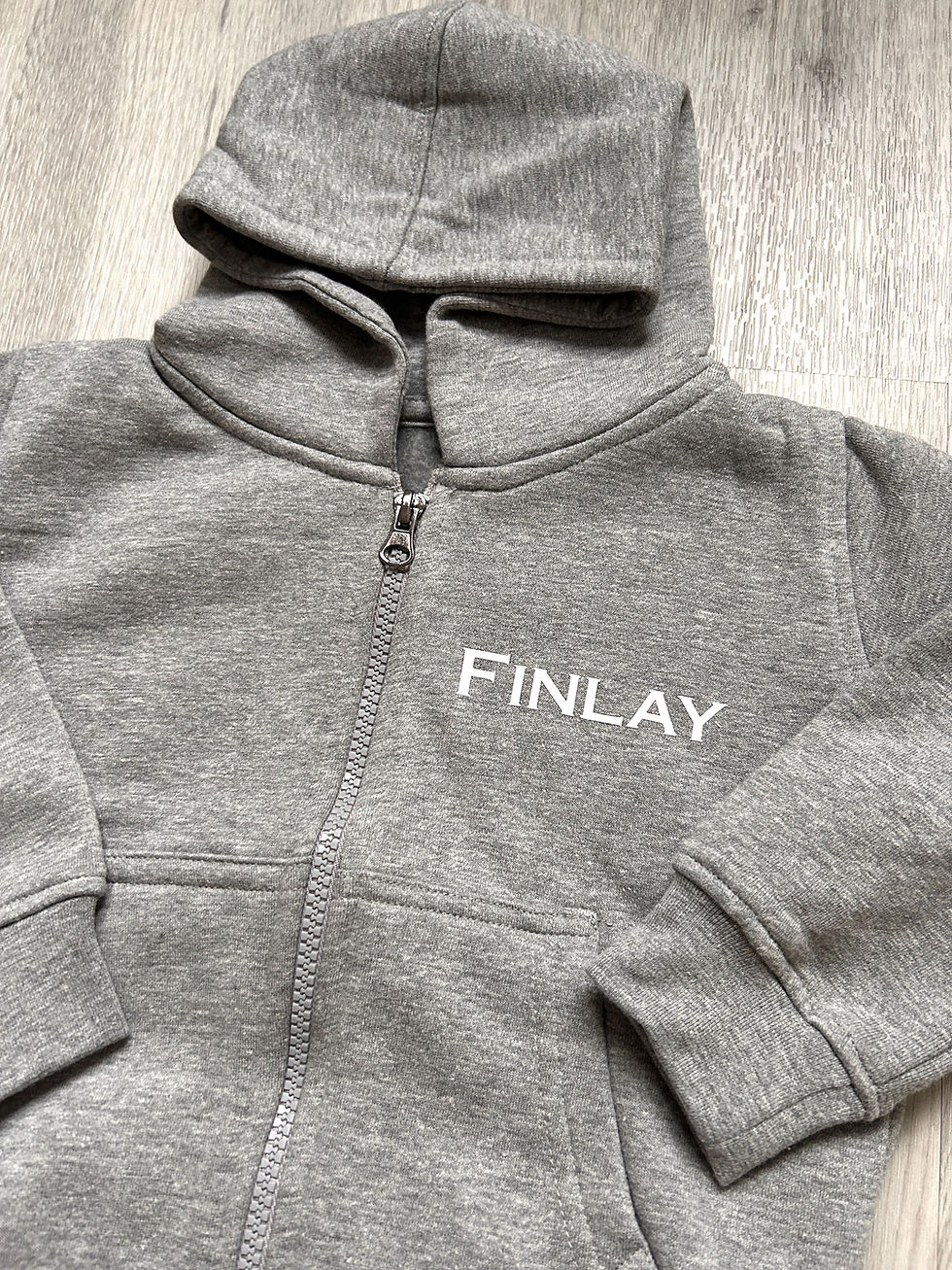 Personalised Children’s Zip Up Hoodie