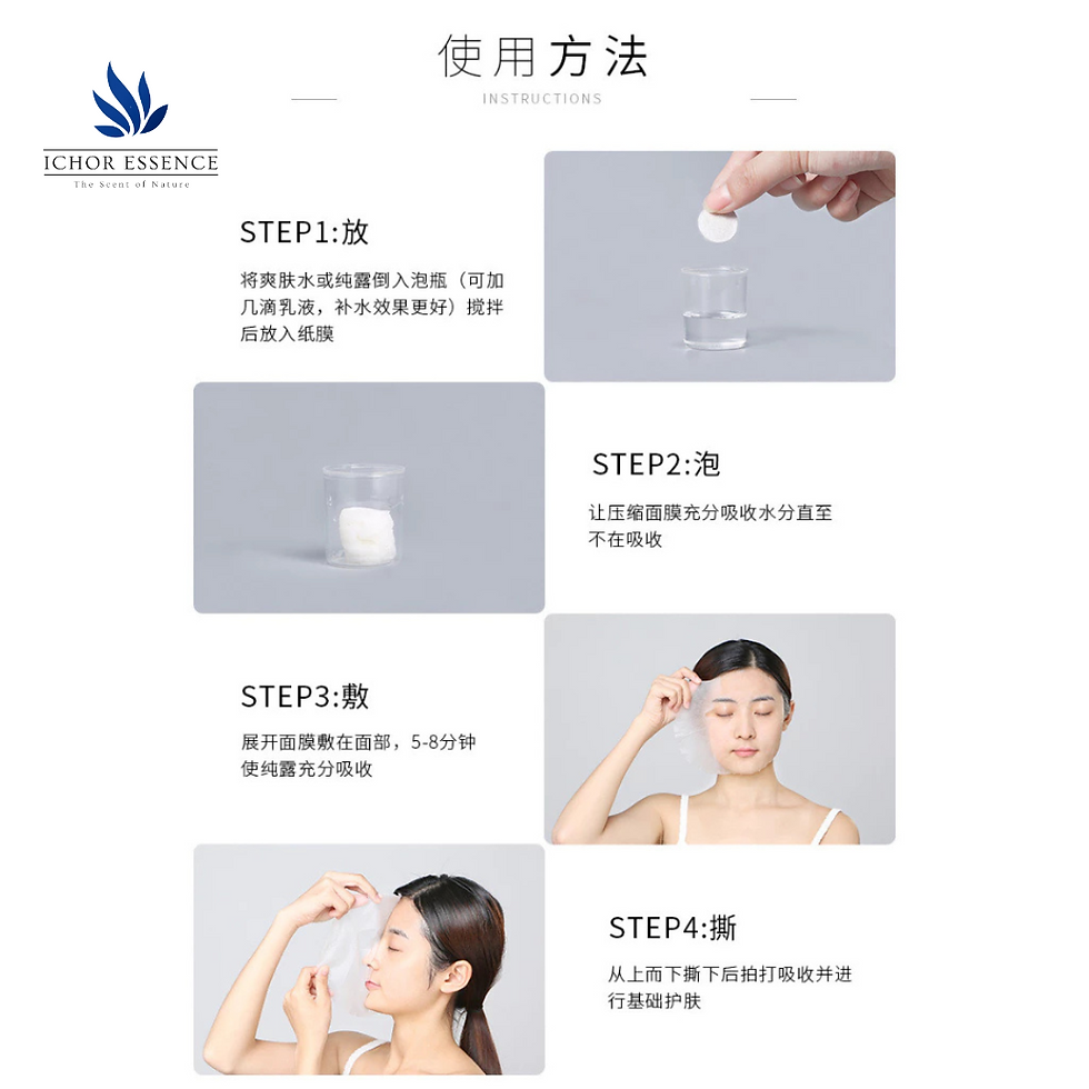 縮圖：Cotton Paper Mask. Compressed Mask. Facial Mask. Mask Paper