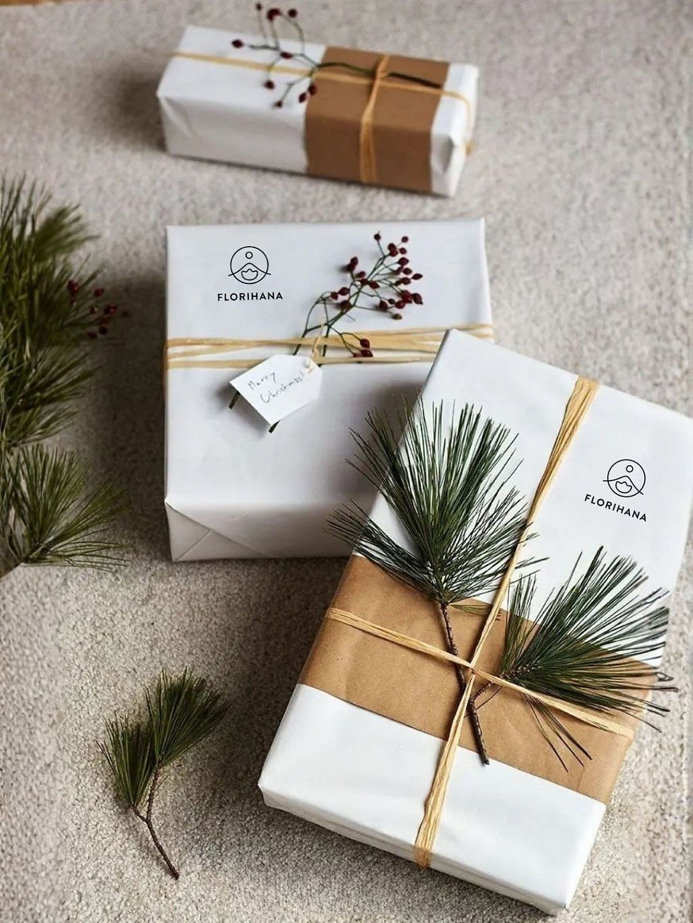 Thumbnail: Gift Box Wrapping for Florihana Essential Oils