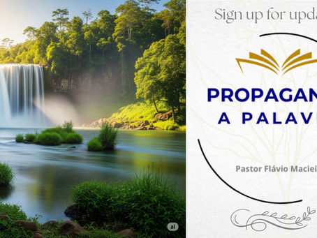 River of peace flowing from a waterfall of grace, symbolizing how God's peace is the result of His abundant grace in our lives.