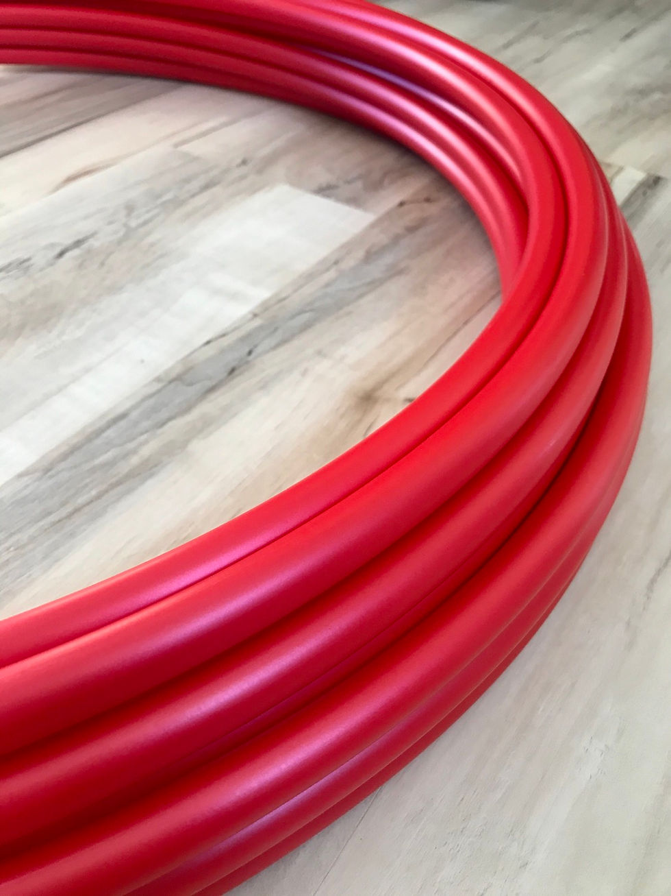Thumbnail: Ferrari Red Colored Polypro Hula Hoop