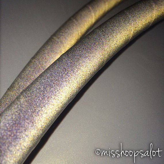 Thumbnail: Black Reflective Taped Hoop