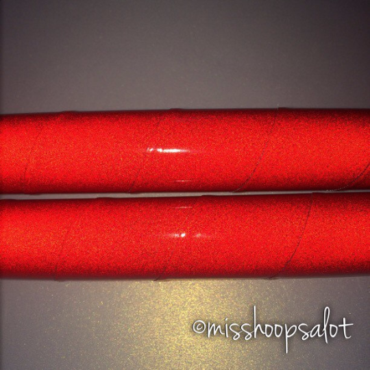 Thumbnail: Red Reflective Taped Hoop