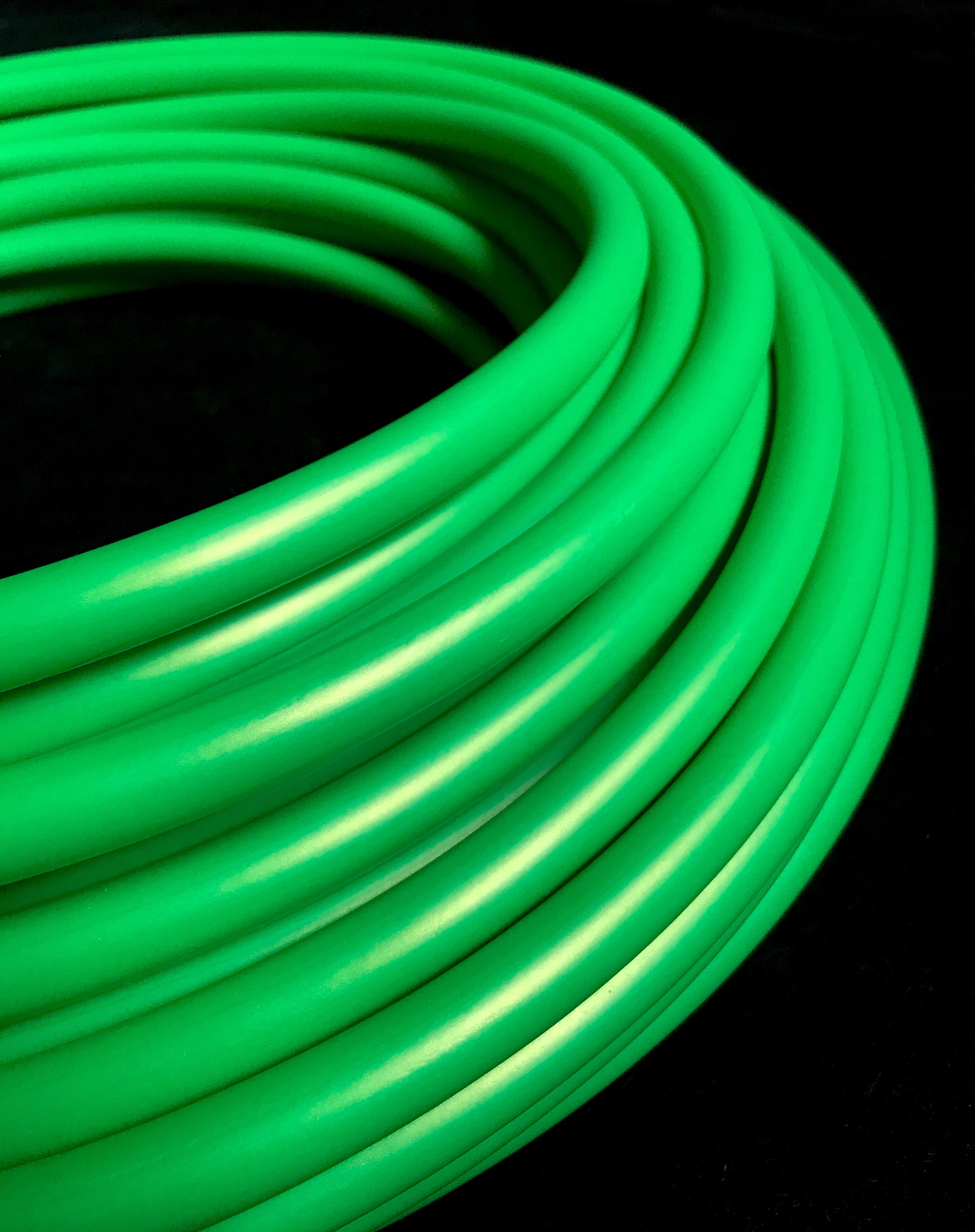 Hummingbird Green Colored HDPE Hula Hoop