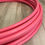 Thumbnail: 3/4" Punch Pink Colored Polypro Hoop