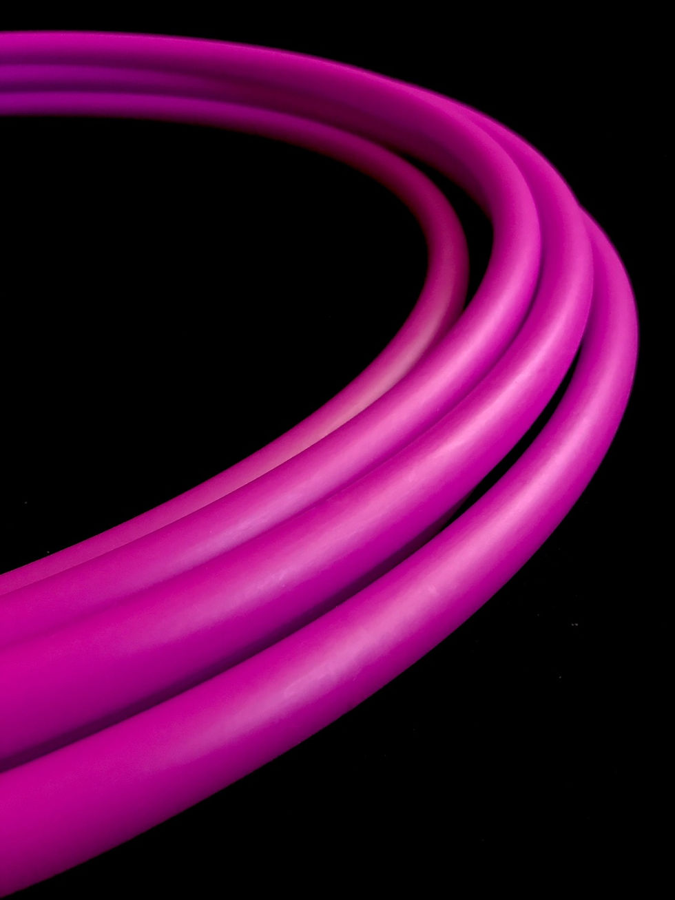 Fuchsia Colored HDPE Hula Hoop