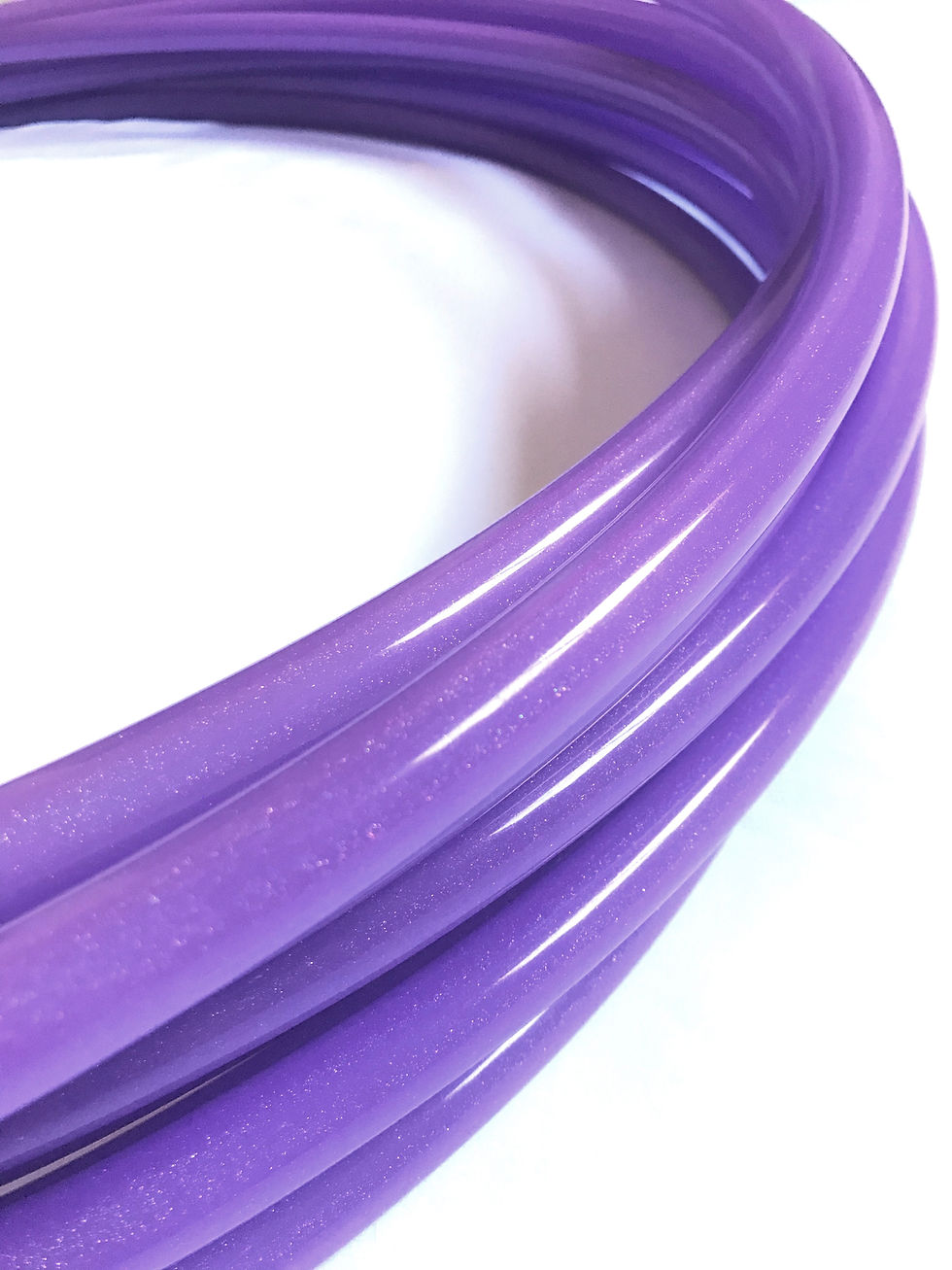 Thumbnail: 3/4" Purple Stardust Polypro Hoop