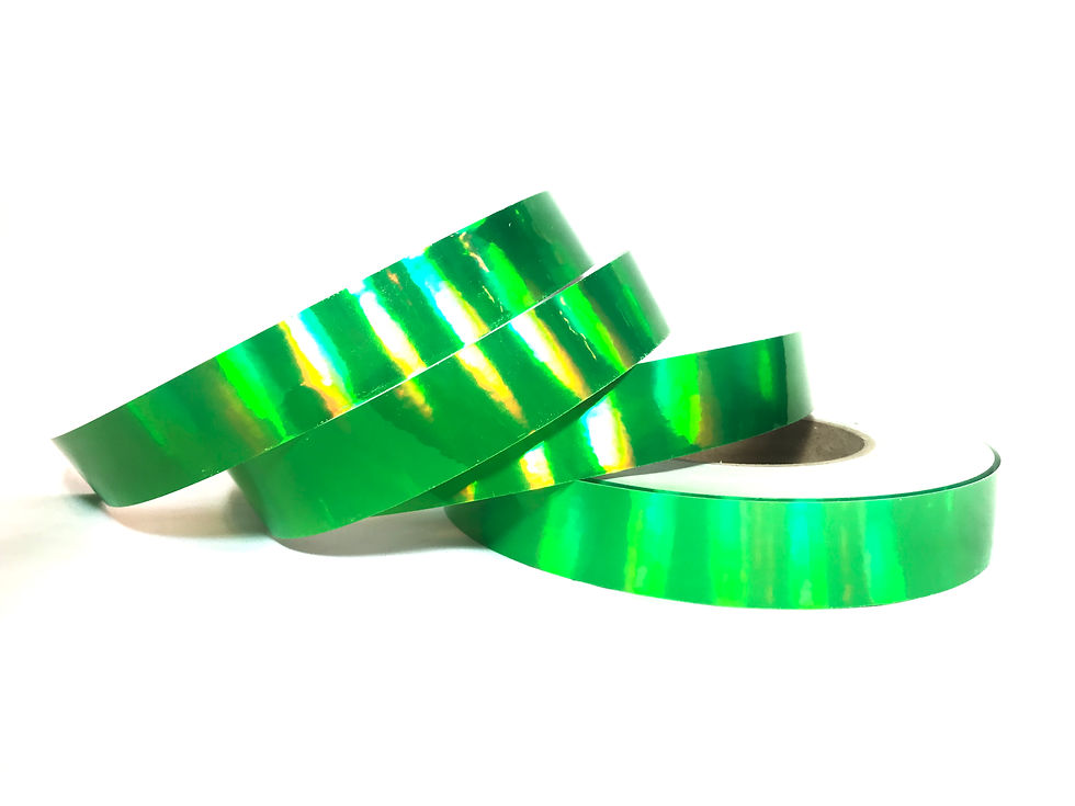 Thumbnail: Green Rainbow Taped Hoop