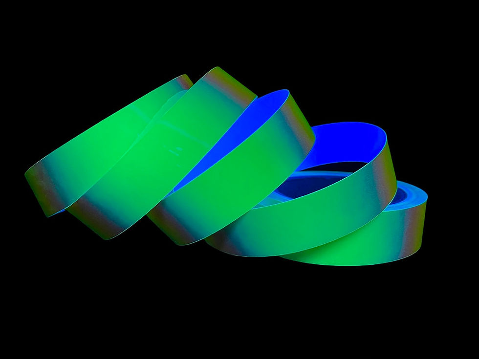 Thumbnail: UV Firefly Color Shifting Taped Hoop