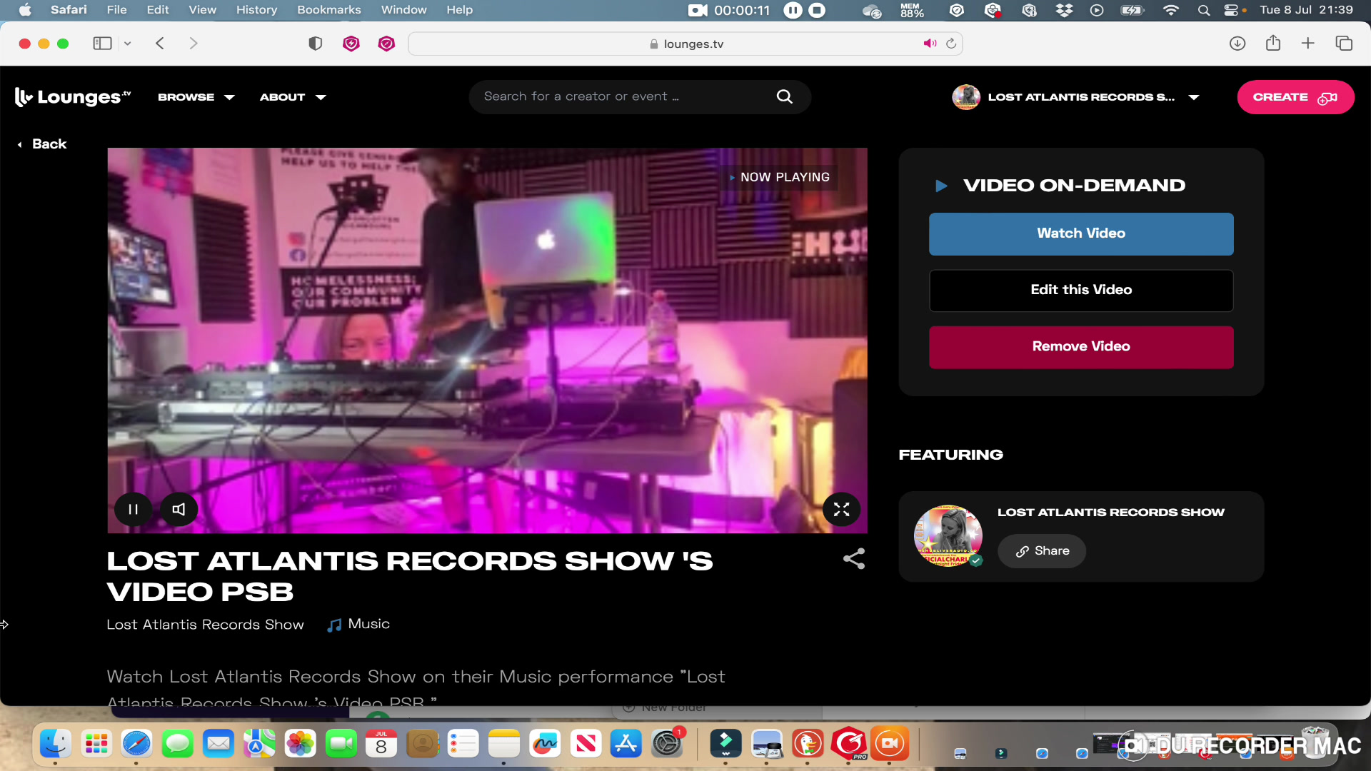 PSB on Live Lounges TV