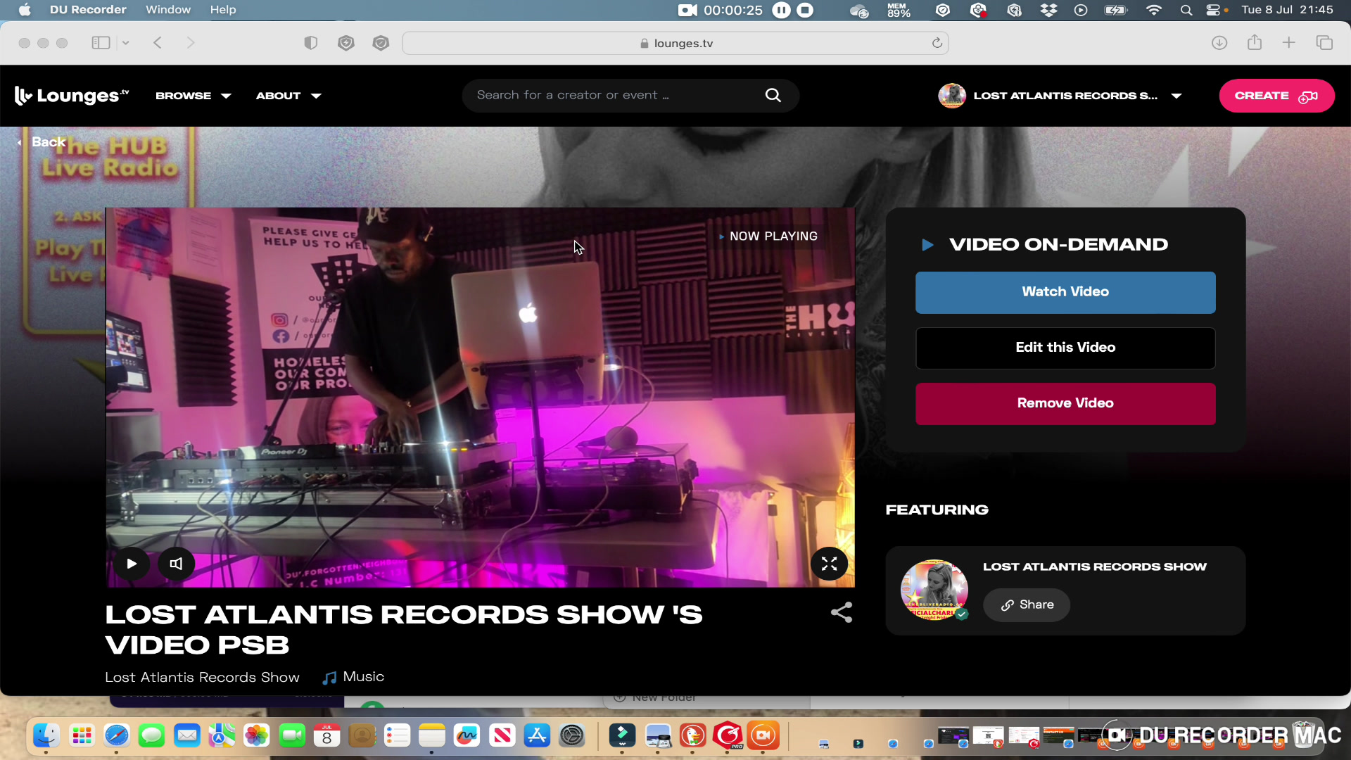 PSB on Live Lounges TV