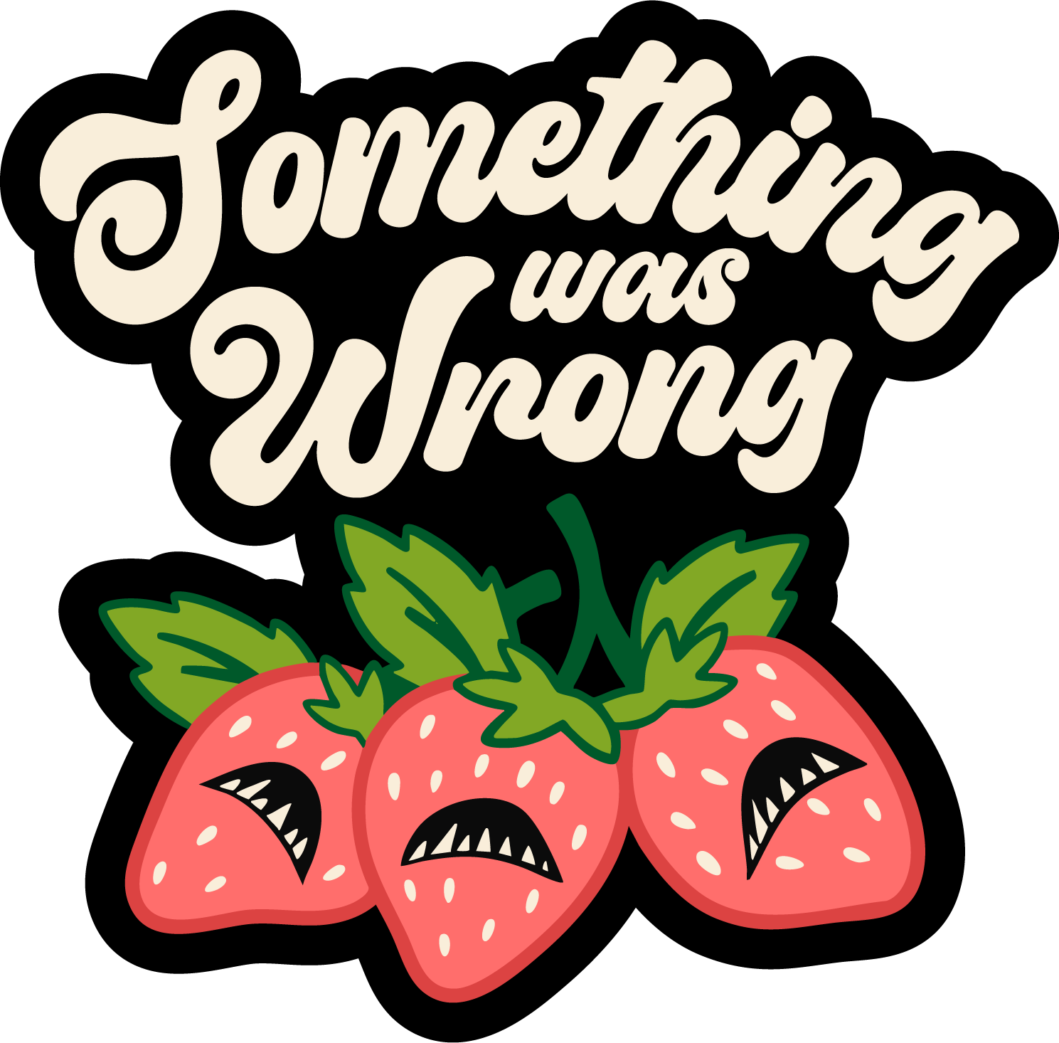 SWW Eating Glossy Cutout Sticker